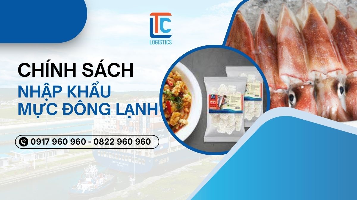 Chính sách nhập khẩu mực đông lạnh