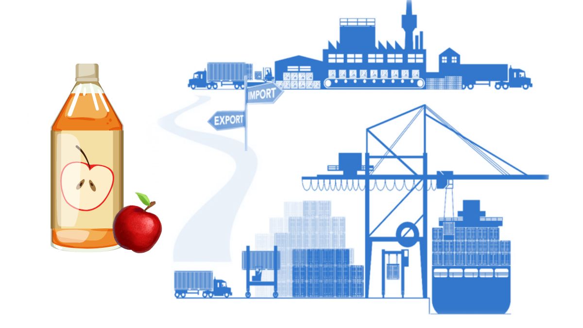 Quy trình nhập khẩu giấm táo