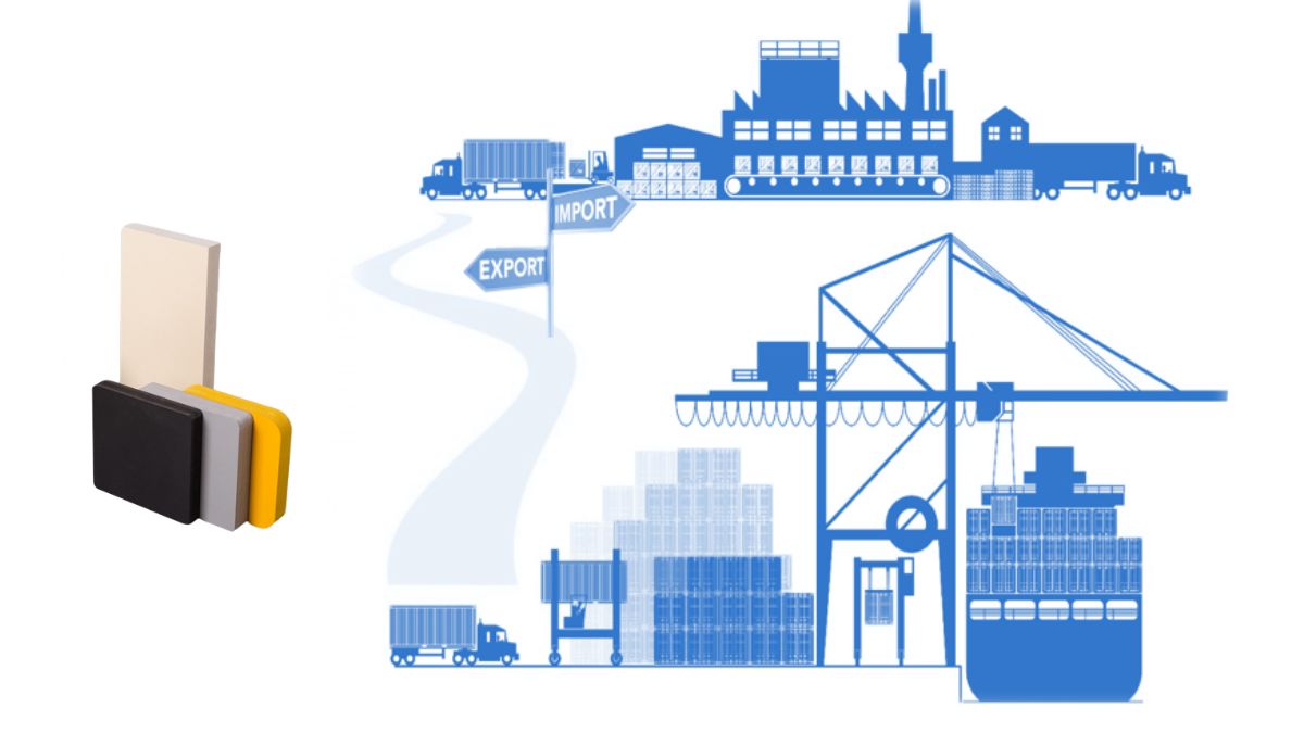 Quy trình nhập khẩu tấm nhựa PVC