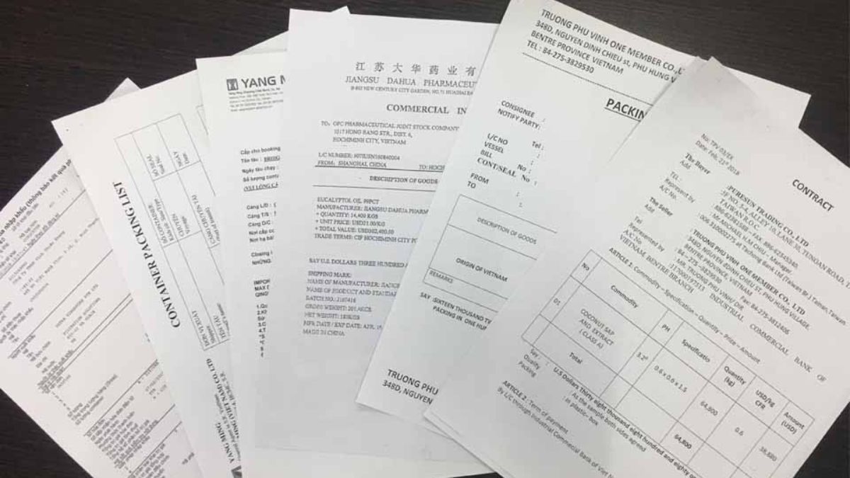 Cần chuẩn bị thông tin và giấy tờ cần thiết trước khi thực hiện quy trình khai báo hải quan hàng xuất khẩu