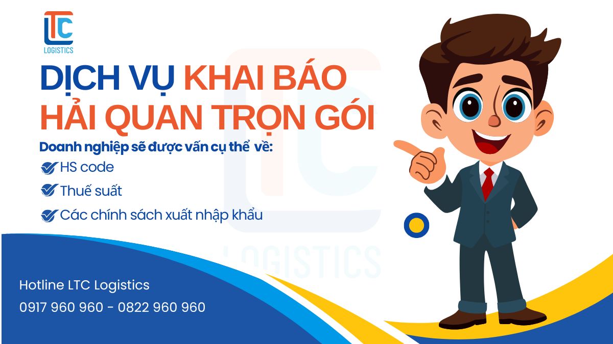 Sử dụng dịch vụ khai báo hải quan trọn gói doanh nghiệp sẽ được vấn cụ thể về HS code và các chính sách thuế suất