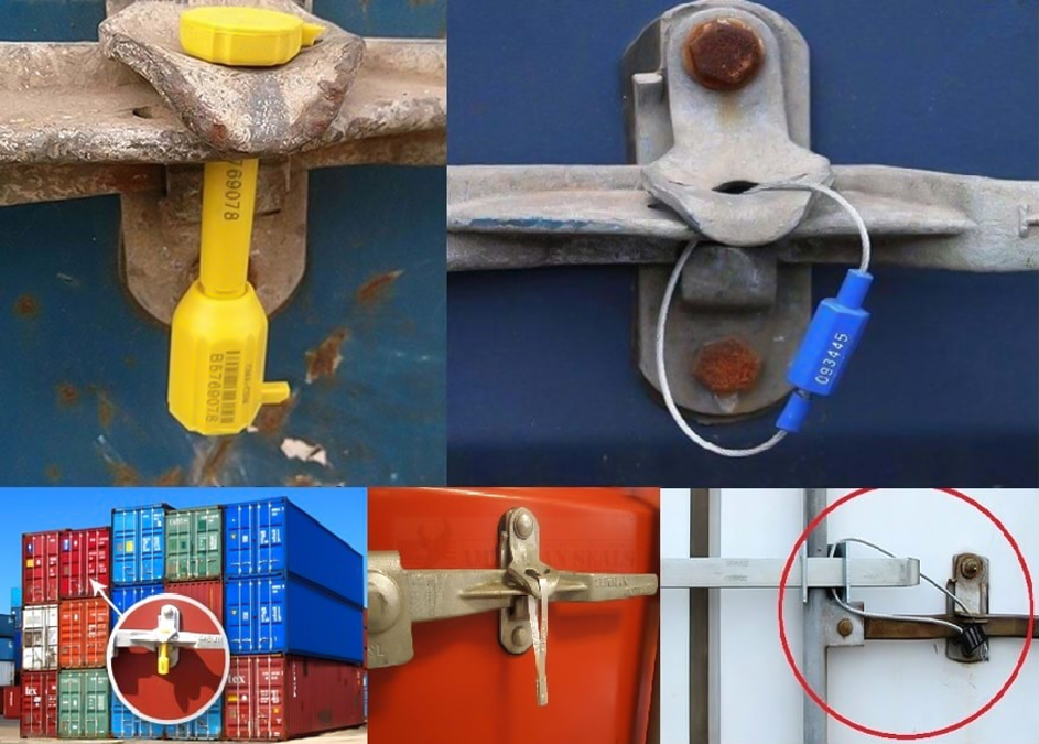 Seal container hay còn gọi là kẹp chì container