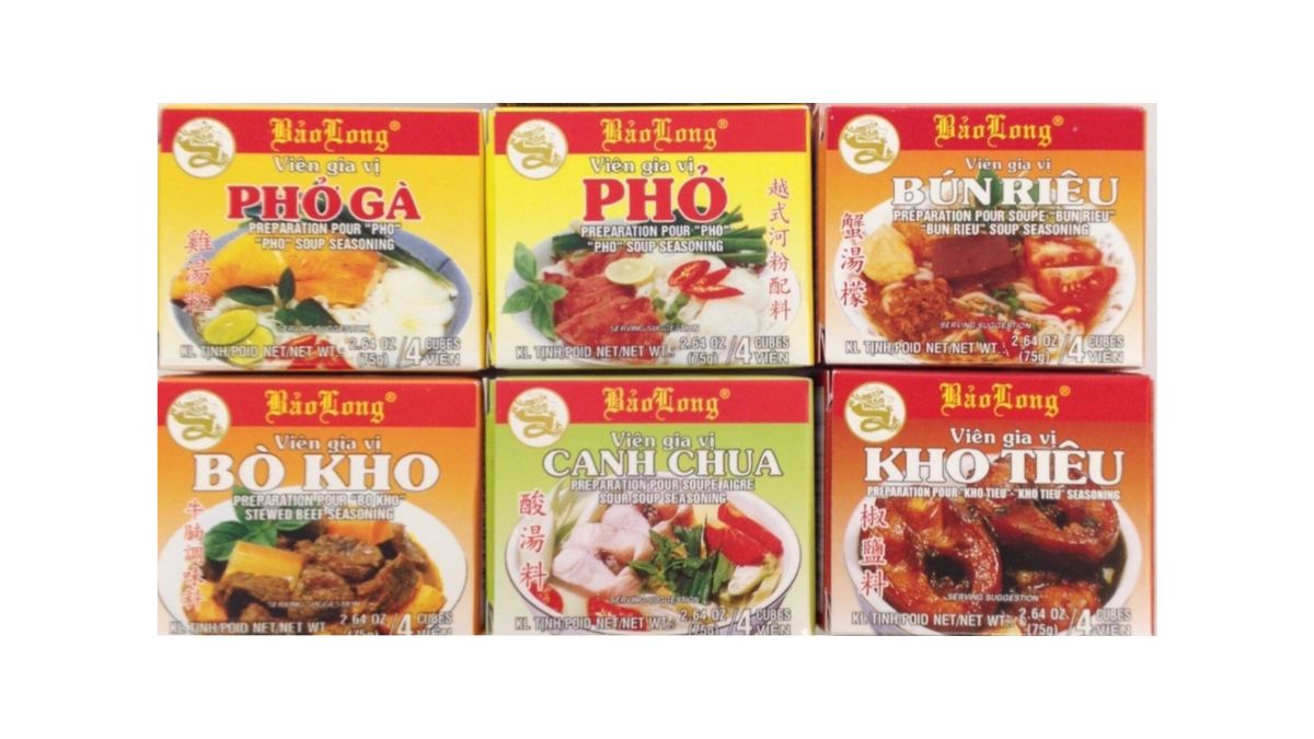Các sản phẩm của thương hiệu Bảo Long đã bị cơ quan chức năng Ba Lan ra lệnh thu hồi vì bao bì không ghi rõ thành phần