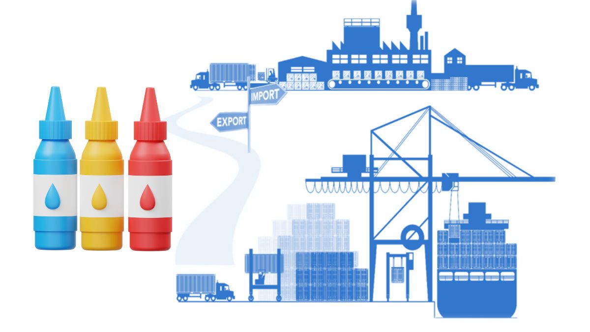 Quy trình nhập khẩu mực in