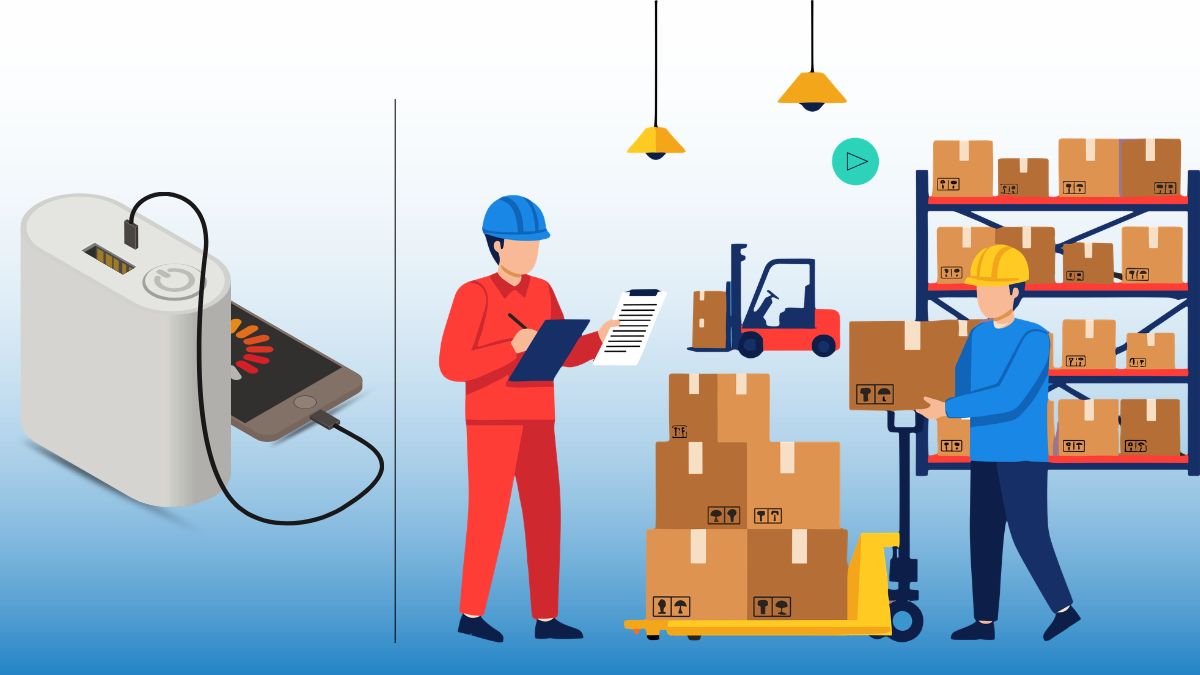 Quy trình nhập khẩu sạc dự phòng