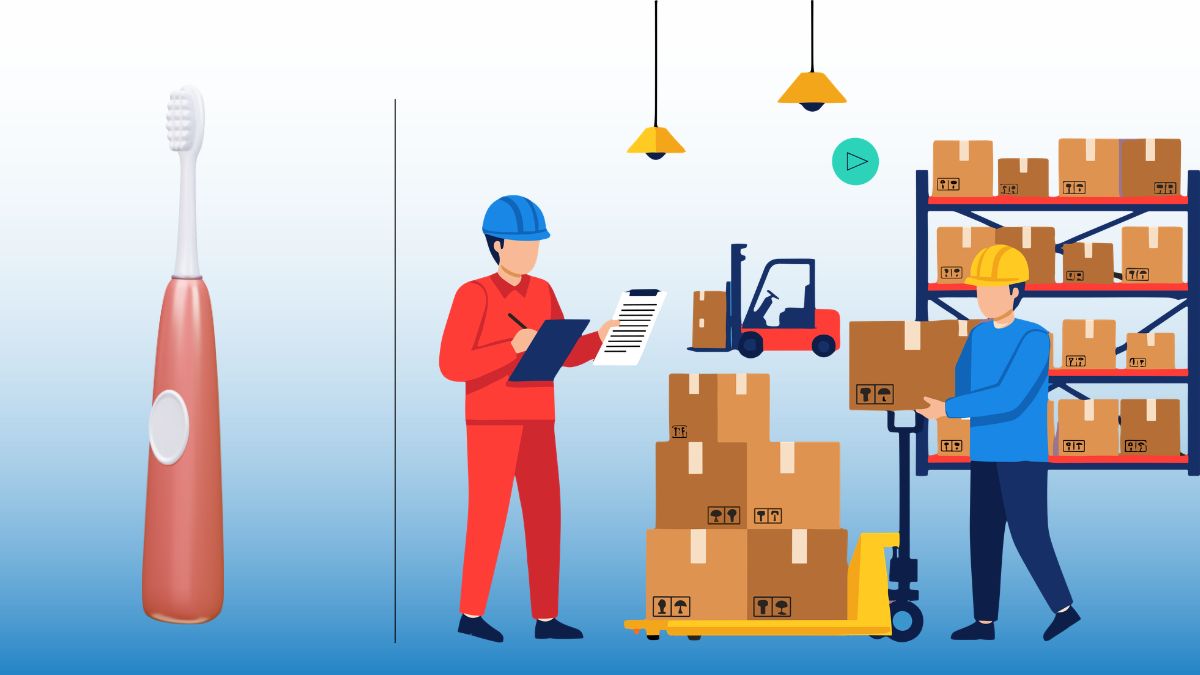 Quy trình nhập khẩu bàn chải điện