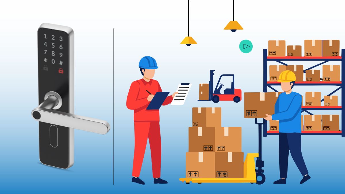 Quy trình nhập khẩu khoá cửa thông minh