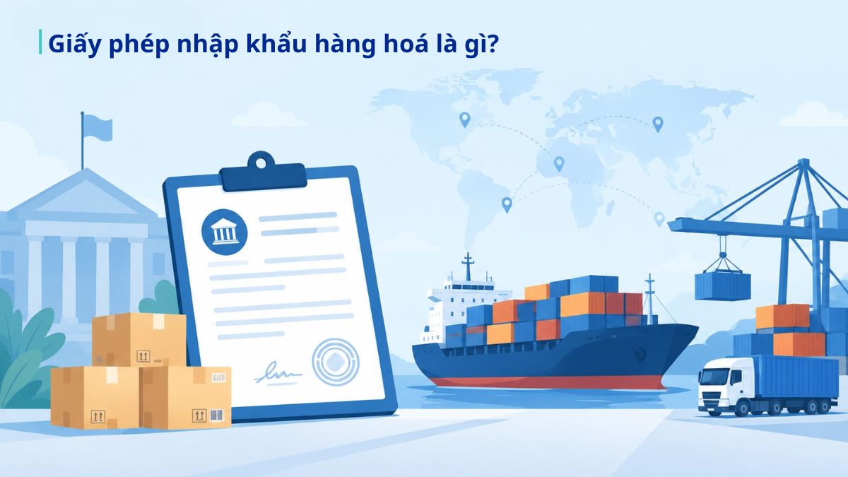 Giấy phép nhập khẩu hàng hoá là gì