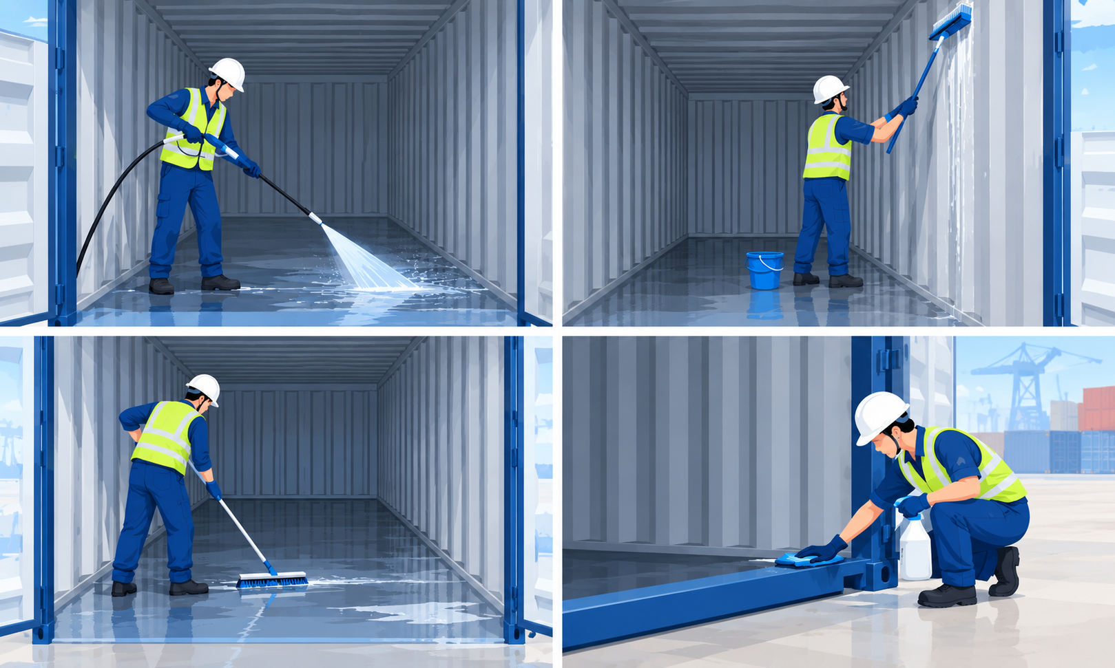 Phí vệ sinh container là gì
