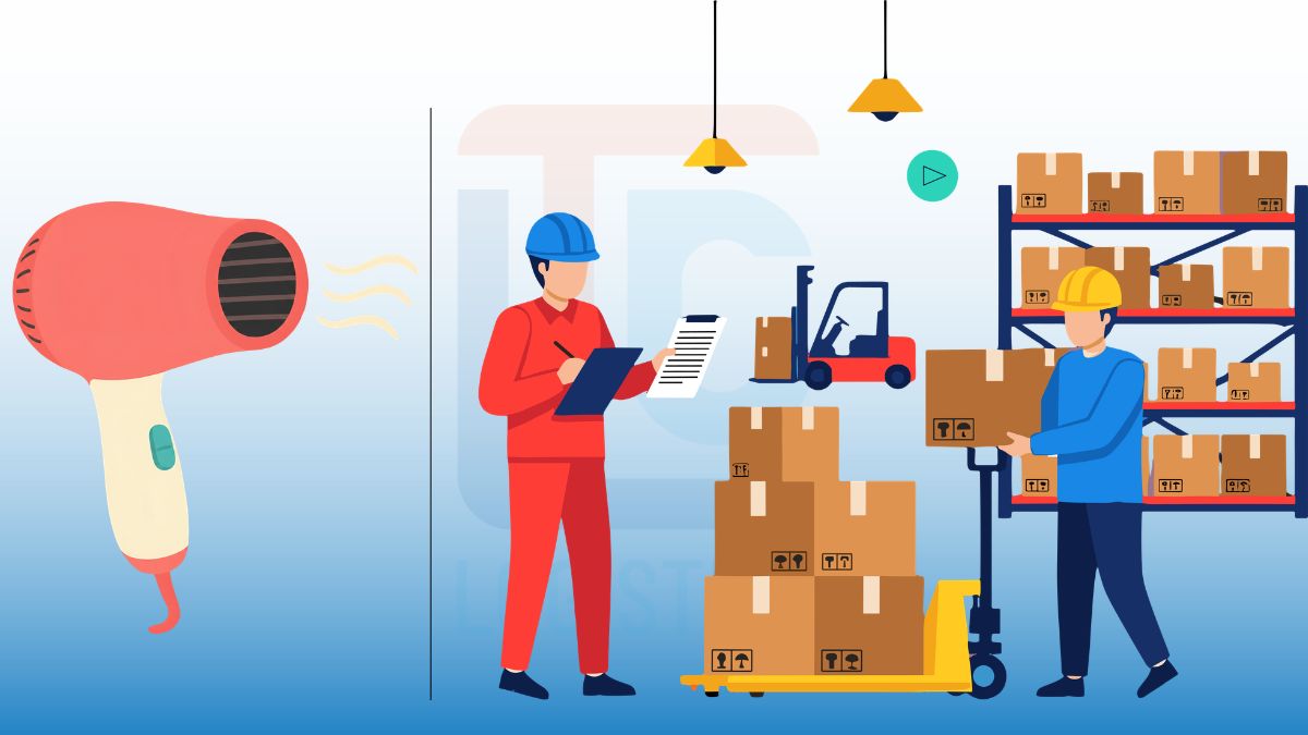 Quy trình nhập khẩu máy sấy tóc