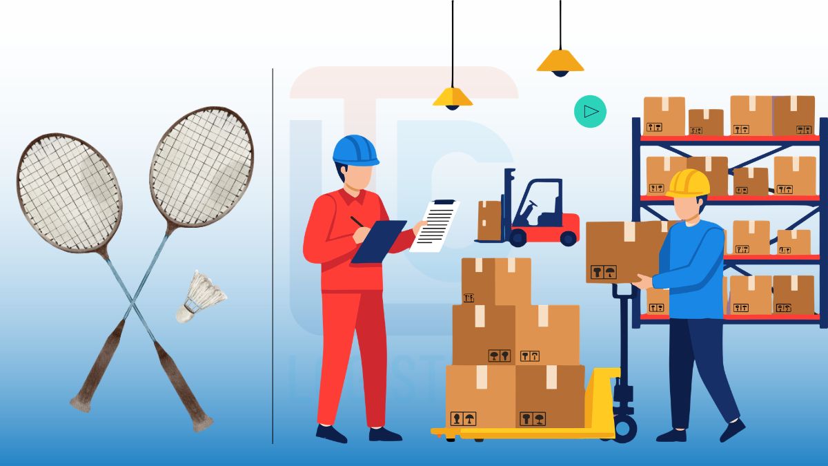 Quy trình nhập khẩu vợt cầu lông