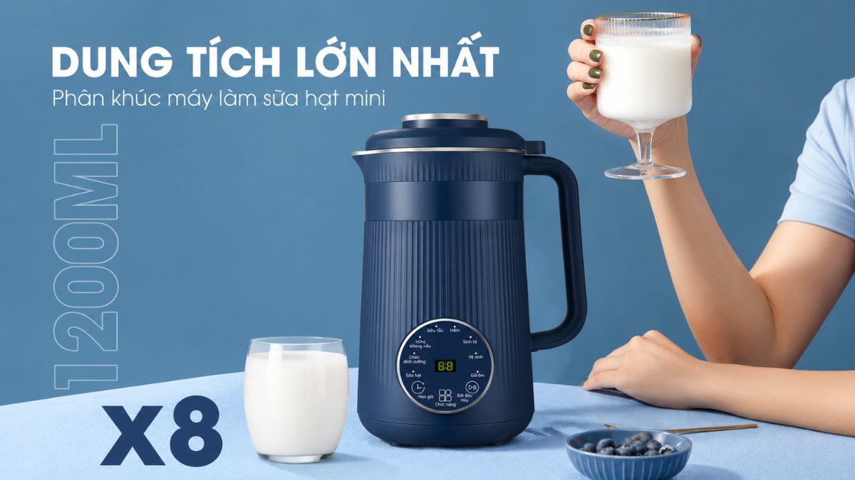Chính sách nhập khẩu máy làm sữa hạt