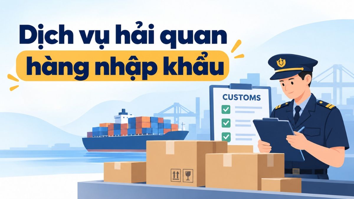 Dịch vụ hải quan hàng nhập khẩu là gì