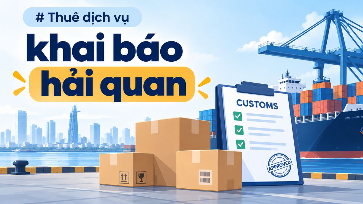 Khi nào doanh nghiệp nên thuê dịch vụ khai báo hải quan