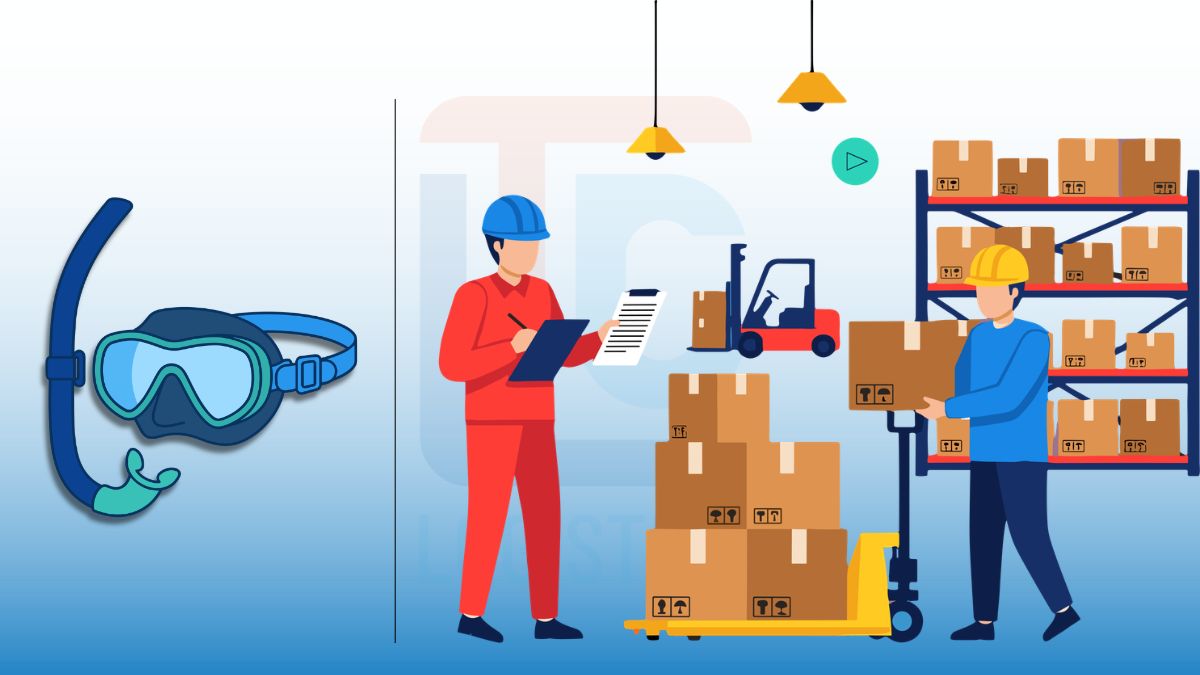 Quy trình nhập khẩu kính bơi